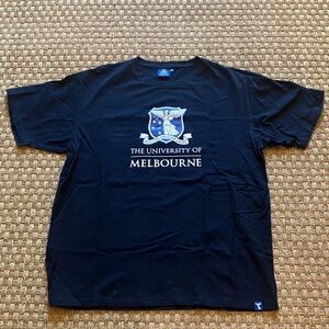 Navy University of Melbourne T-Shirt size 2XL